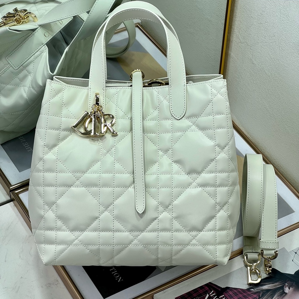 [CHRISTIAN DIOR] 크리스챤 디올 2835 Dior Toujours 뚜주흐  토트백 16x12x18cm / 20cm