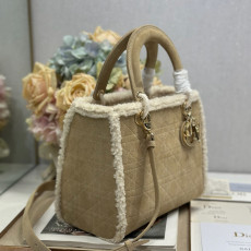 [CHRISTIAN DIOR] 크리스챤 디올 0565 Lady 디올 레이디 백 24 x 21 x 12cm 20cm 17cm