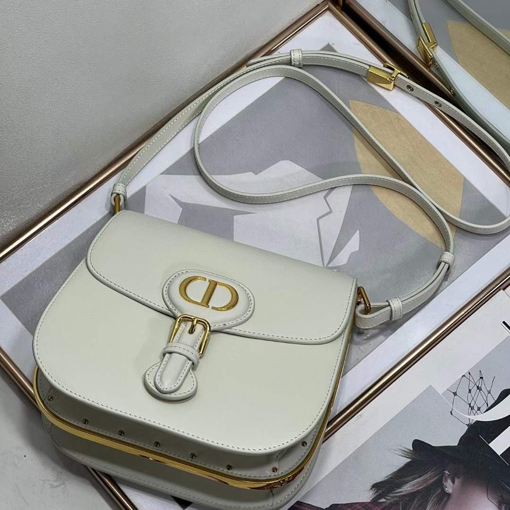 [CHRISTIAN DIOR] 크리스챤 디올 CHRISTIAN DIOR Dior bobby Frame - 디올 바비 플레임 미디엄 백 22 x 17 x 6cm