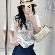 [CHRISTIAN DIOR] 크리스챤 디올 Travel Nomad 8016 디올 미디움 디올트래블 노마드 파우치 내츄럴 22×13×9.5 cm