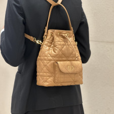 [CHRISTIAN DIOR] 크리스챤 디올 Dior Caro M 3372 - 디올 카로 로고 백팩 20 x 24 x 9cm / 14 x 15 x 7cm  2사이즈