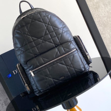 [CHRISTIAN DIOR] 크리스챤 디올 DIOR 블랙 맥시까나쥬 백팩 41.5 x 46 x 22cm