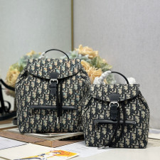 [CHRISTIAN DIOR] 크리스챤 디올 백팩 Dior Oblique D007 23 x 26.7 x 12.5cm / 19.5cm 2사이즈