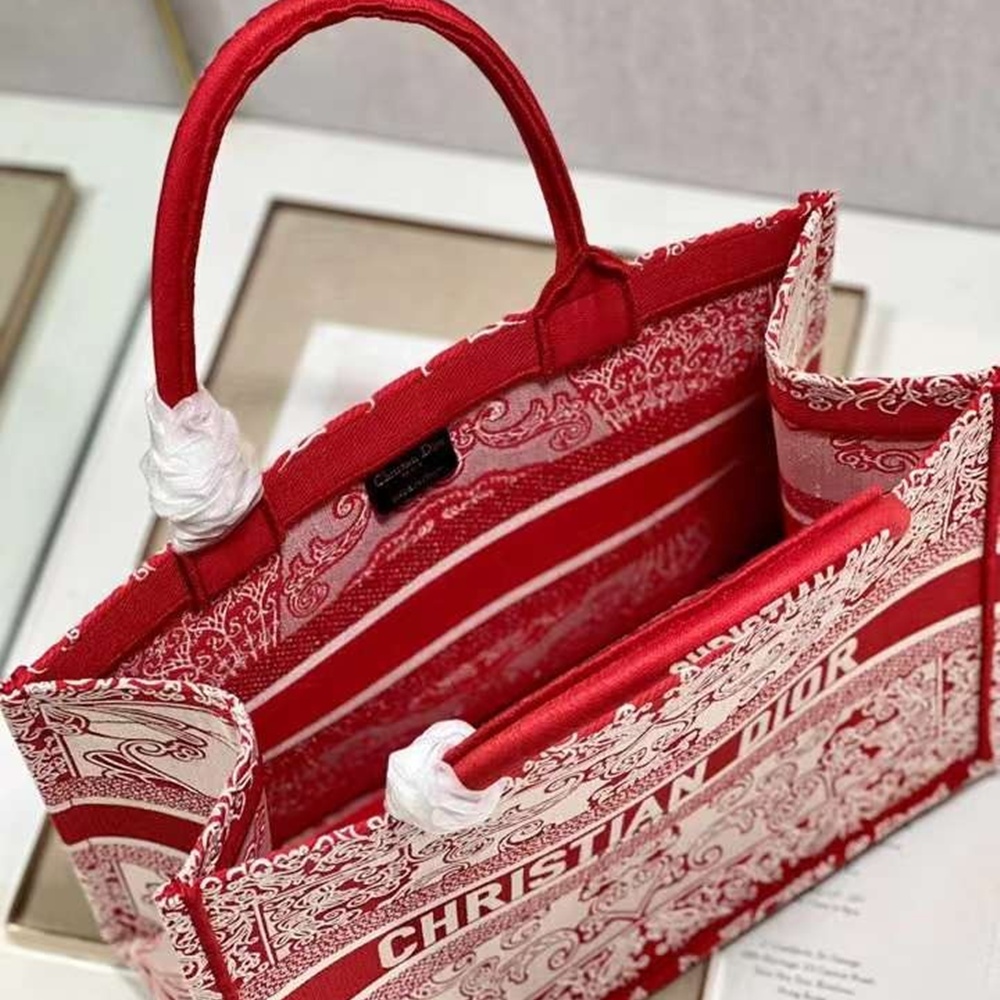 [CHRISTIAN DIOR] 크리스챤 디올 CHRISTIAN DIOR BOOK TOTE BAG oblique - 디올  토트백  오블리크 북 26cm 37cm 41cm