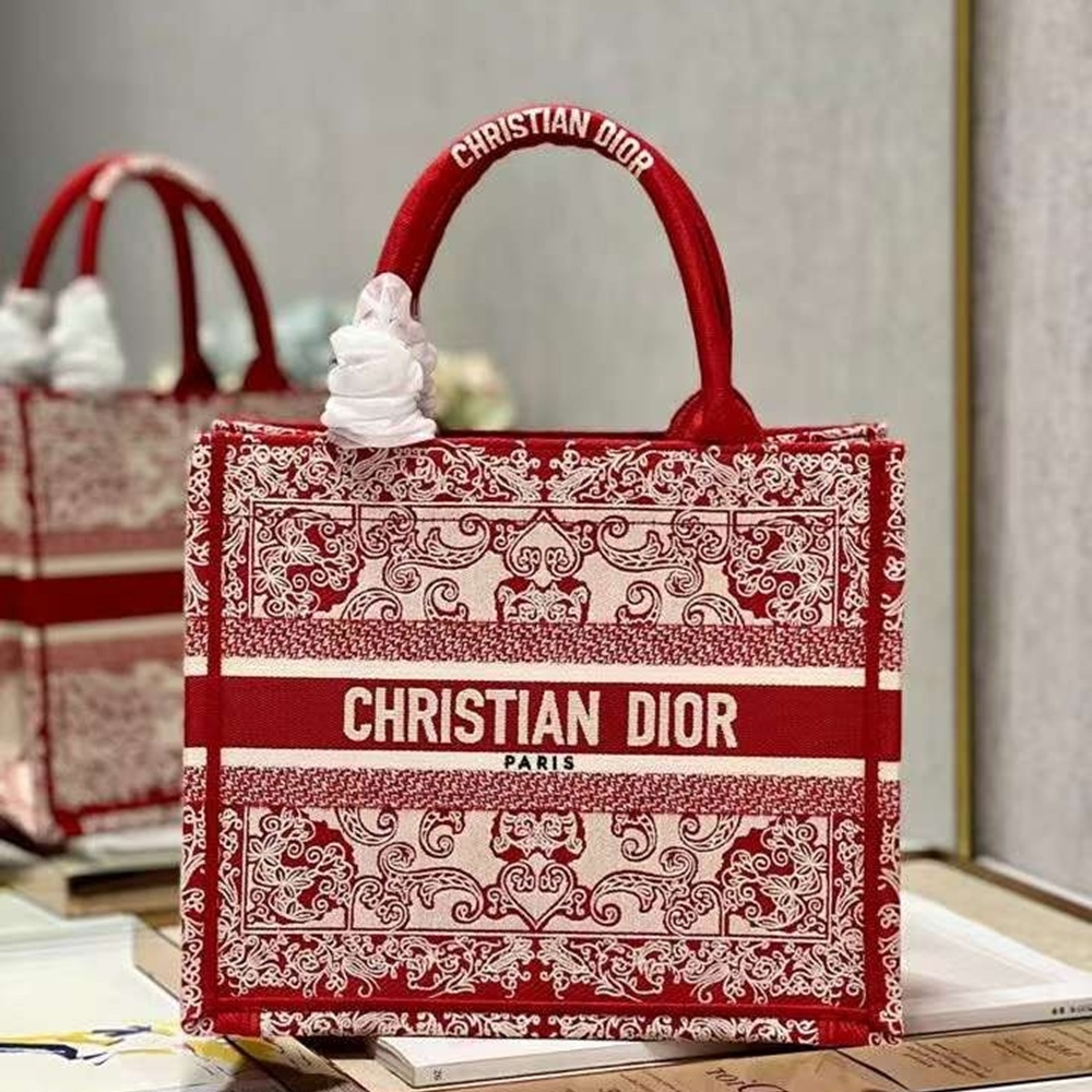 [CHRISTIAN DIOR] 크리스챤 디올 CHRISTIAN DIOR BOOK TOTE BAG oblique - 디올  토트백  오블리크 북 26cm 37cm 41cm
