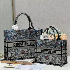 [CHRISTIAN DIOR] 크리스챤 디올 CHRISTIAN DIOR BOOK TOTE BAG oblique - 디올  토트백  오블리크 북 26cm 37cm 41cm