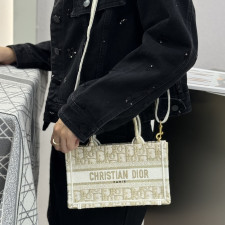 [CHRISTIAN DIOR] 크리스챤 디올 Dior Book Tote mini oblique - 디올  토트 미니 오블리크 북 21.5x13x7.5cm 26cm 36cm 41cm