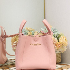 [CHRISTIAN DIOR] 크리스챤 디올 Signature 스몰 버킷백 블루 Dior Oblique 자카드 24x21x14 cm
