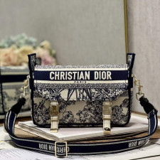 [CHRISTIAN DIOR] 크리스챤 디올 DIOR CAMP BAG Dior Oblique CHRISTIAN DIOR PARIS - 디올캠프 메신저백 오블리크 23×15×8cm
