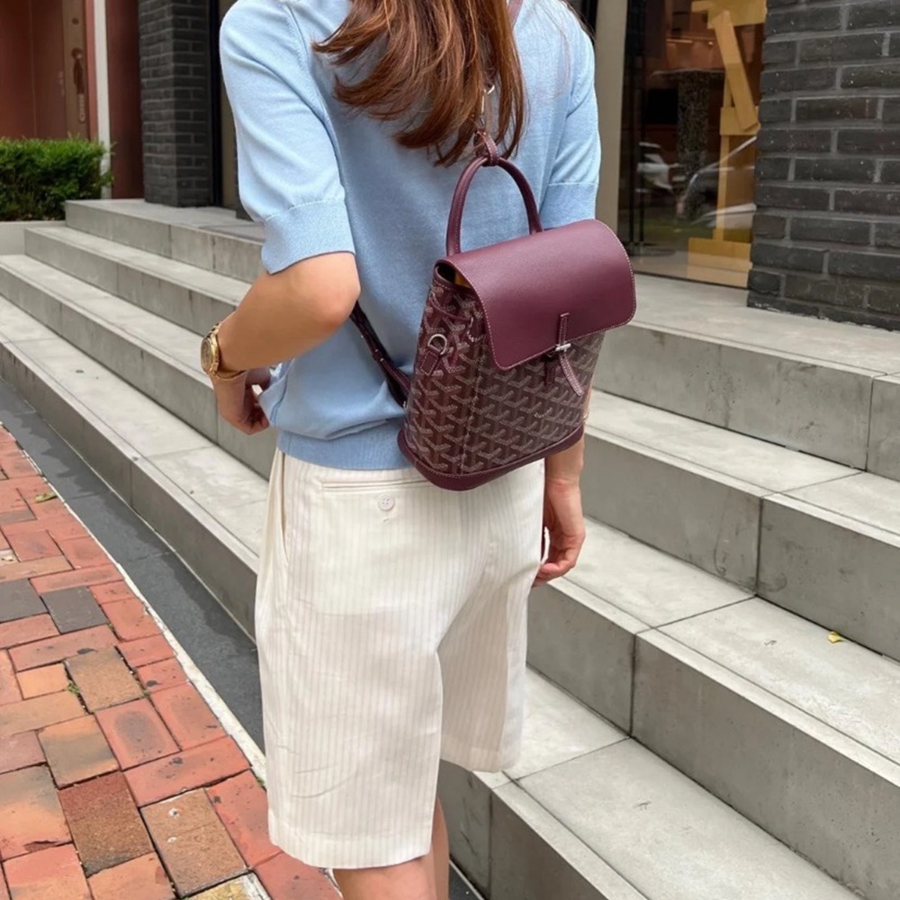 [고야드] Goyard - 고야드 알팡 백팩 Goyard Alpin Backpack MINI 21.5x18.5x8.5cm