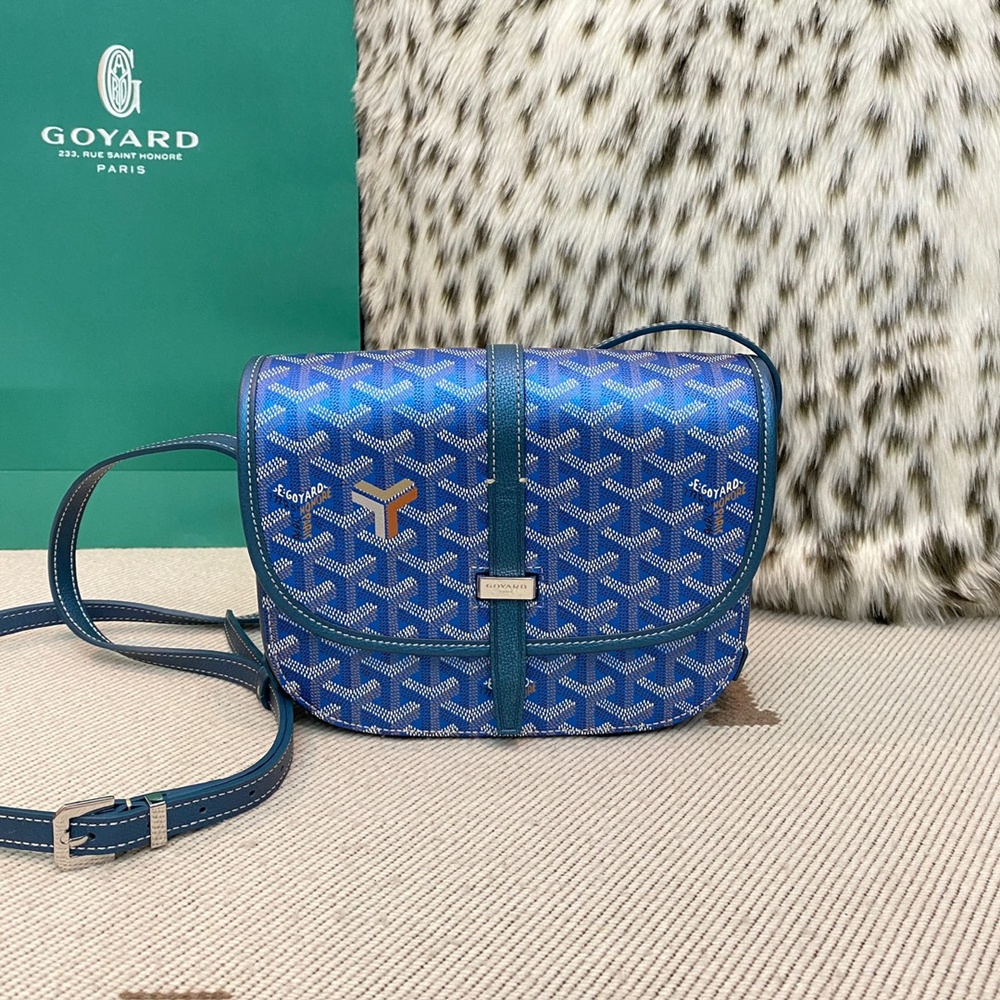 [고야드] 블루 2종 Goyard - Belvedere PM Bag Maison Goyard 고야드 벨베데르 백 pm 22cm mm 28cm