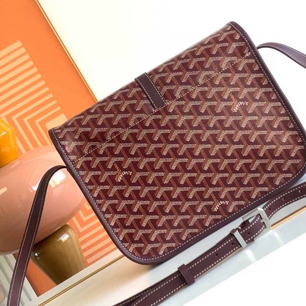 [고야드] Goyard - Belvedere PM Bag Maison Goyard 고야드 벨베데르 백 pm 22cm mm 28cm