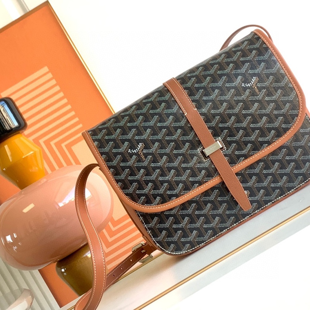 [고야드] Goyard - Belvedere PM Bag Maison Goyard 고야드 벨베데르 백 pm 22cm mm 28cm