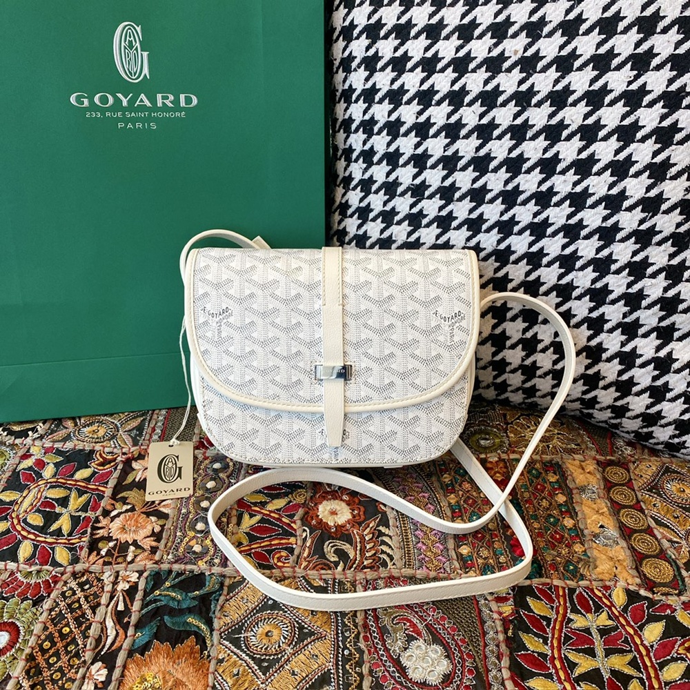 [고야드] Goyard - Belvedere PM Bag Maison Goyard 고야드 벨베데르 백 pm 22cm mm 28cm