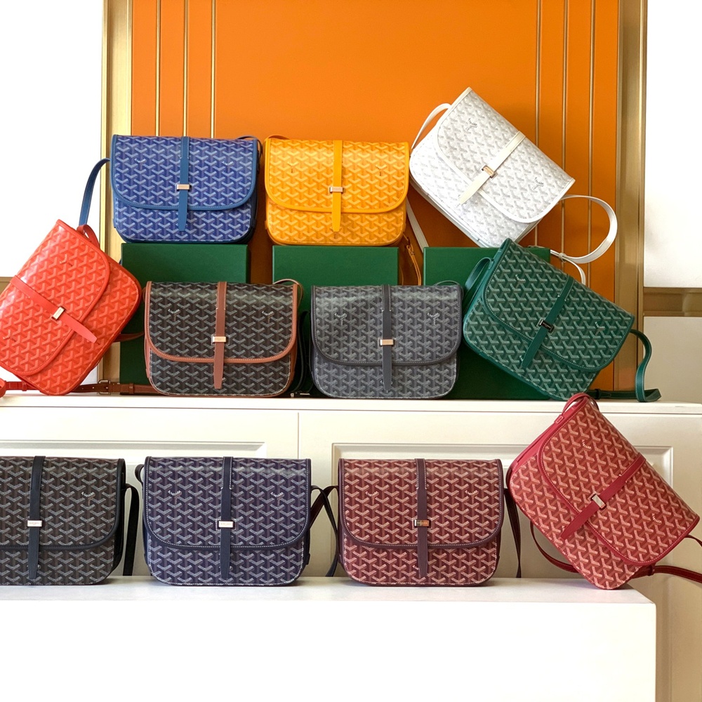 [고야드] Goyard - Belvedere PM Bag Maison Goyard 고야드 벨베데르 백 pm 22cm mm 28cm