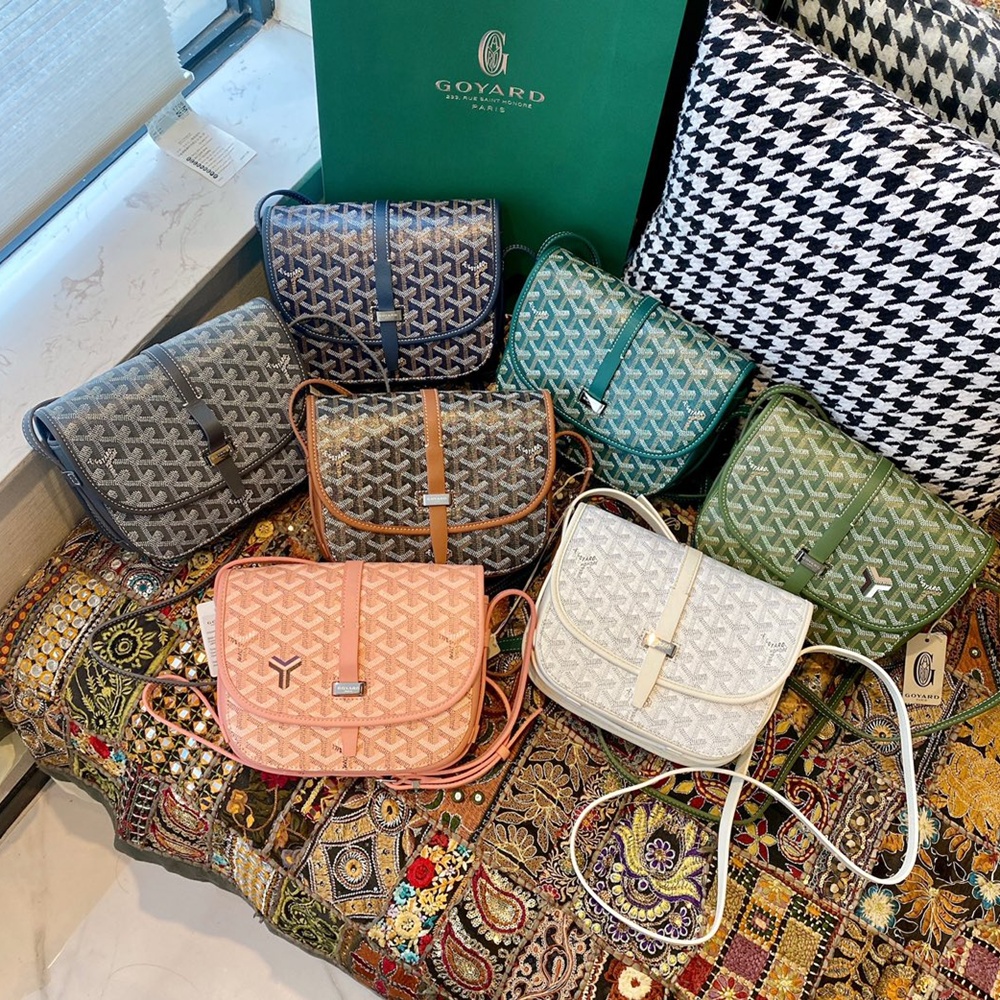 [고야드] Goyard - Belvedere PM Bag Maison Goyard 고야드 벨베데르 백 pm 22cm mm 28cm
