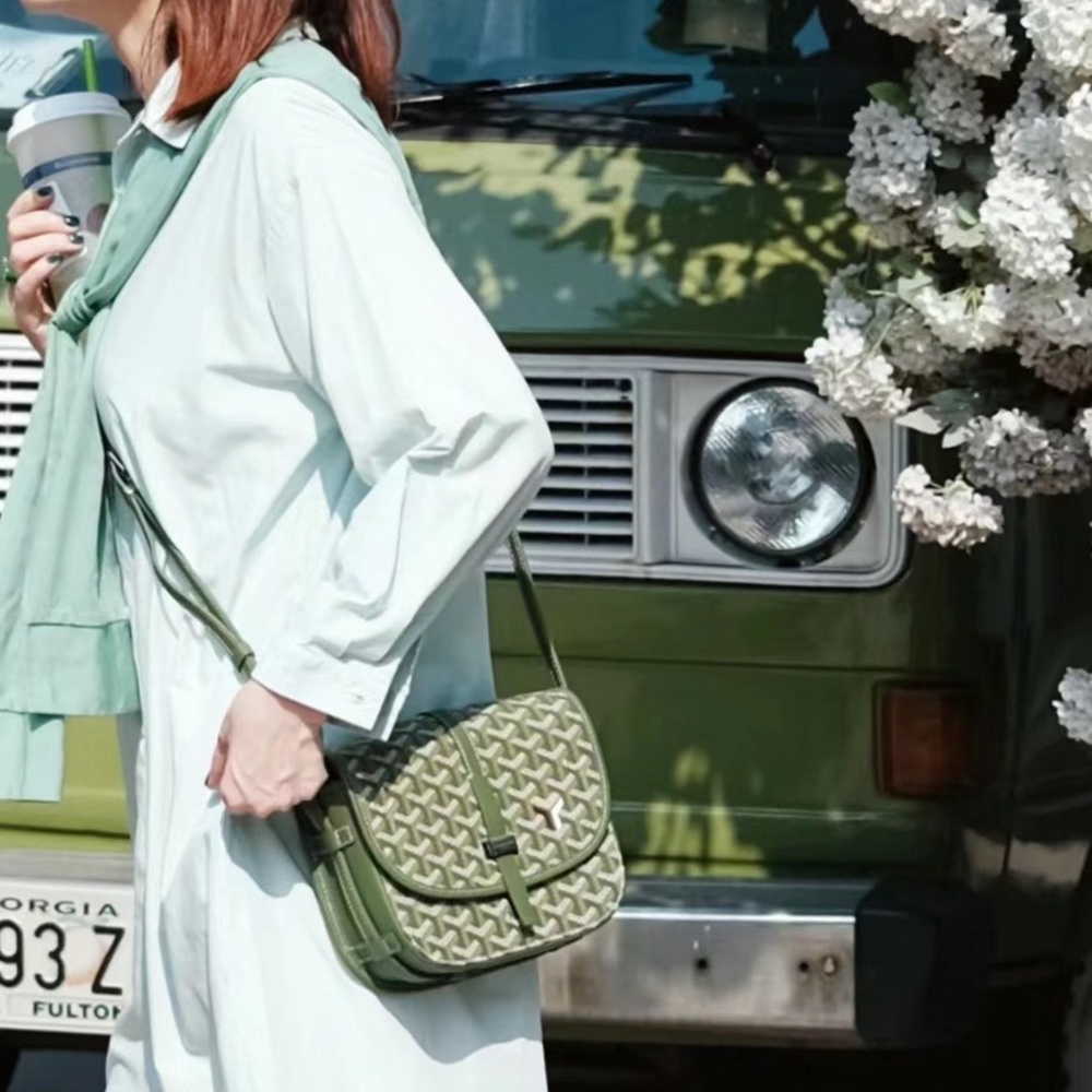 [고야드] Goyard - Belvedere PM Bag Maison Goyard 고야드 벨베데르 백 pm 22cm mm 28cm