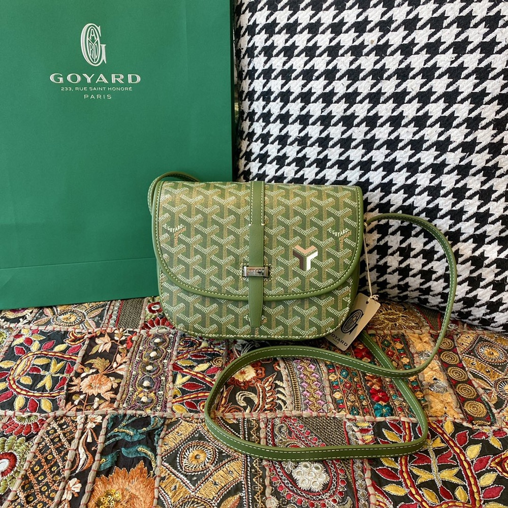 [고야드] Goyard - Belvedere PM Bag Maison Goyard 고야드 벨베데르 백 pm 22cm mm 28cm