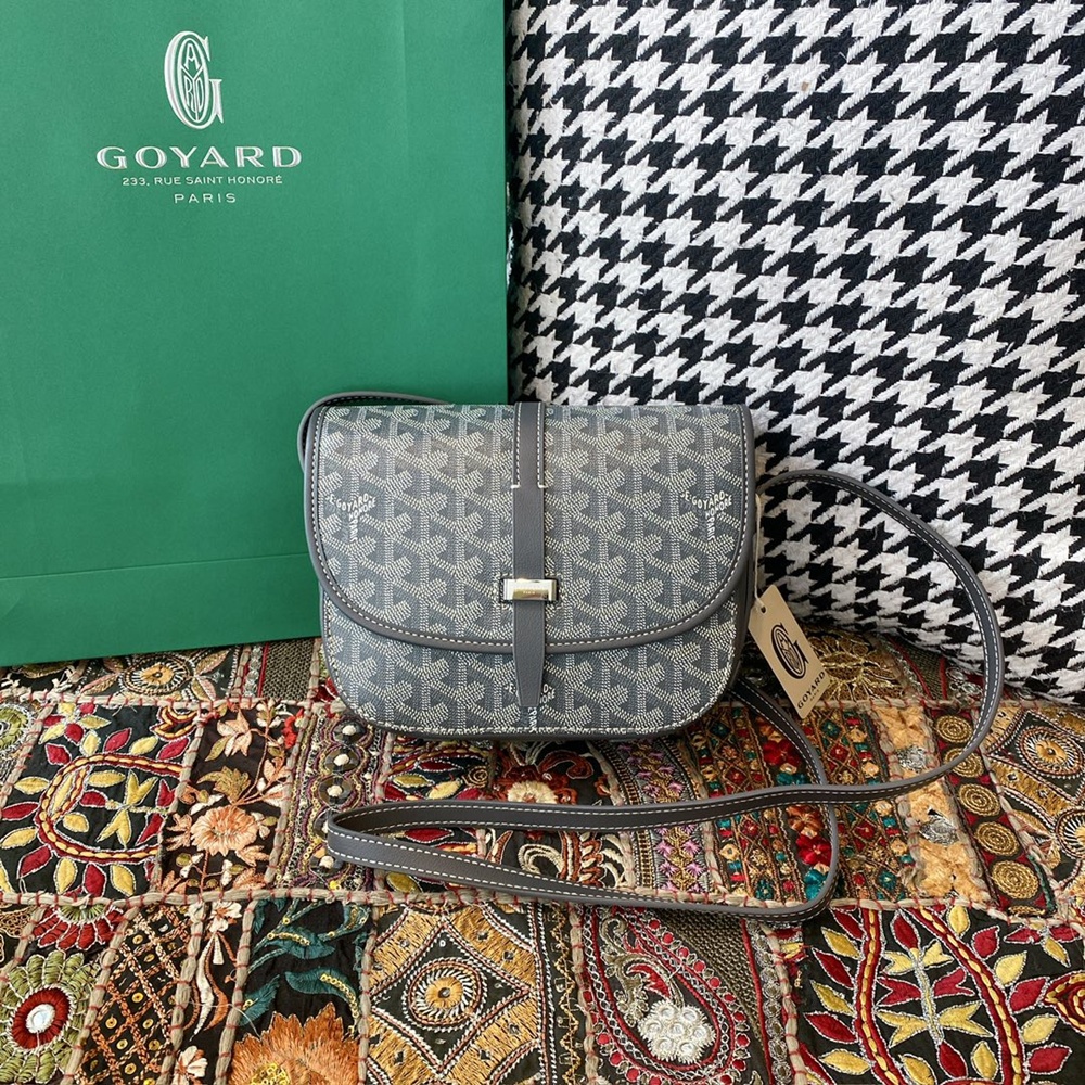 [고야드] Goyard - Belvedere PM Bag Maison Goyard 고야드 벨베데르 백 pm 22cm mm 28cm