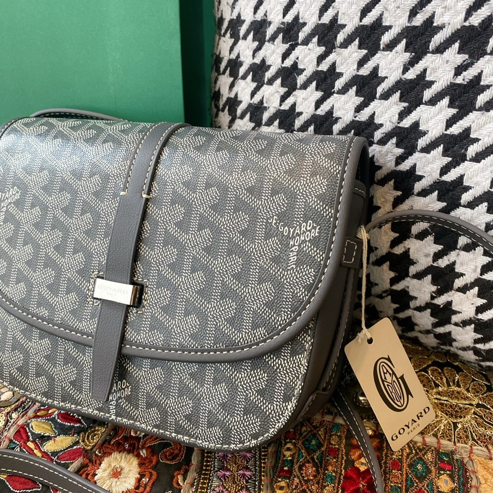 [고야드] Goyard - Belvedere PM Bag Maison Goyard 고야드 벨베데르 백 pm 22cm mm 28cm