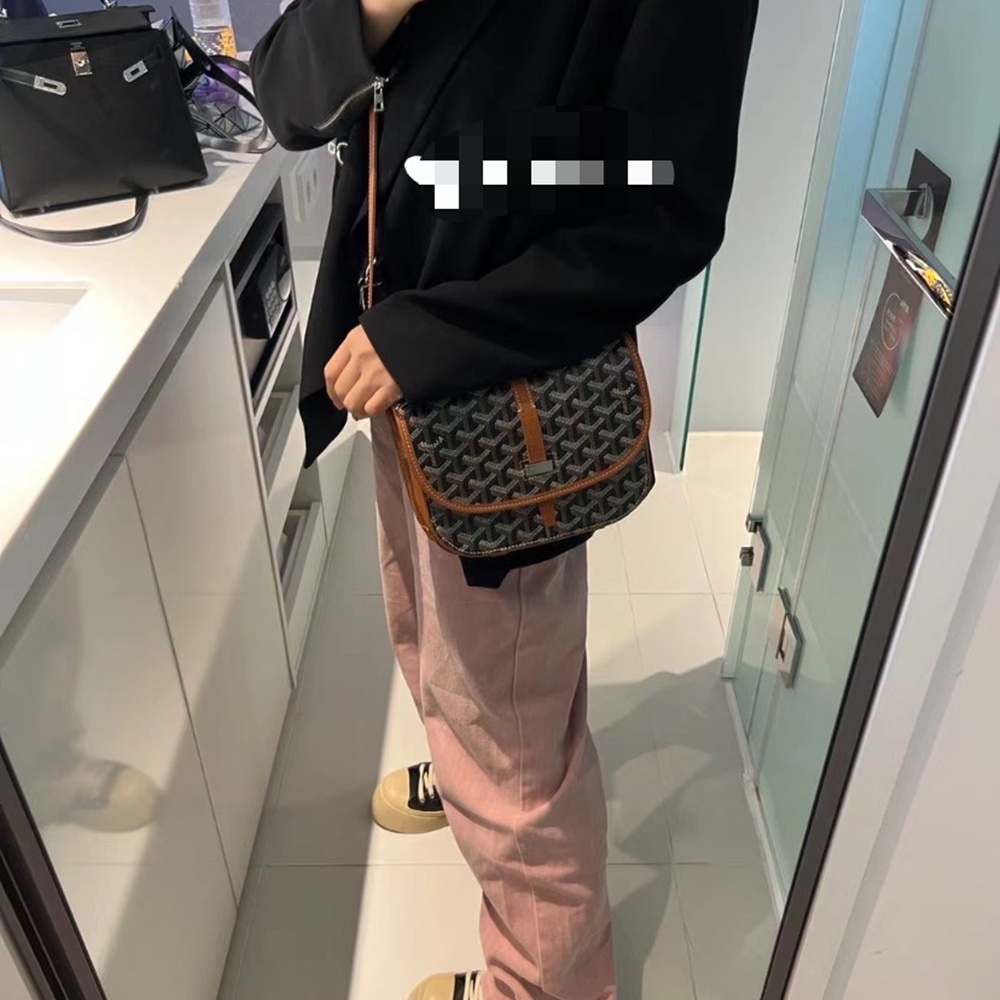 [고야드] Goyard - Belvedere PM Bag Maison Goyard 고야드 벨베데르 백 pm 22cm mm 28cm