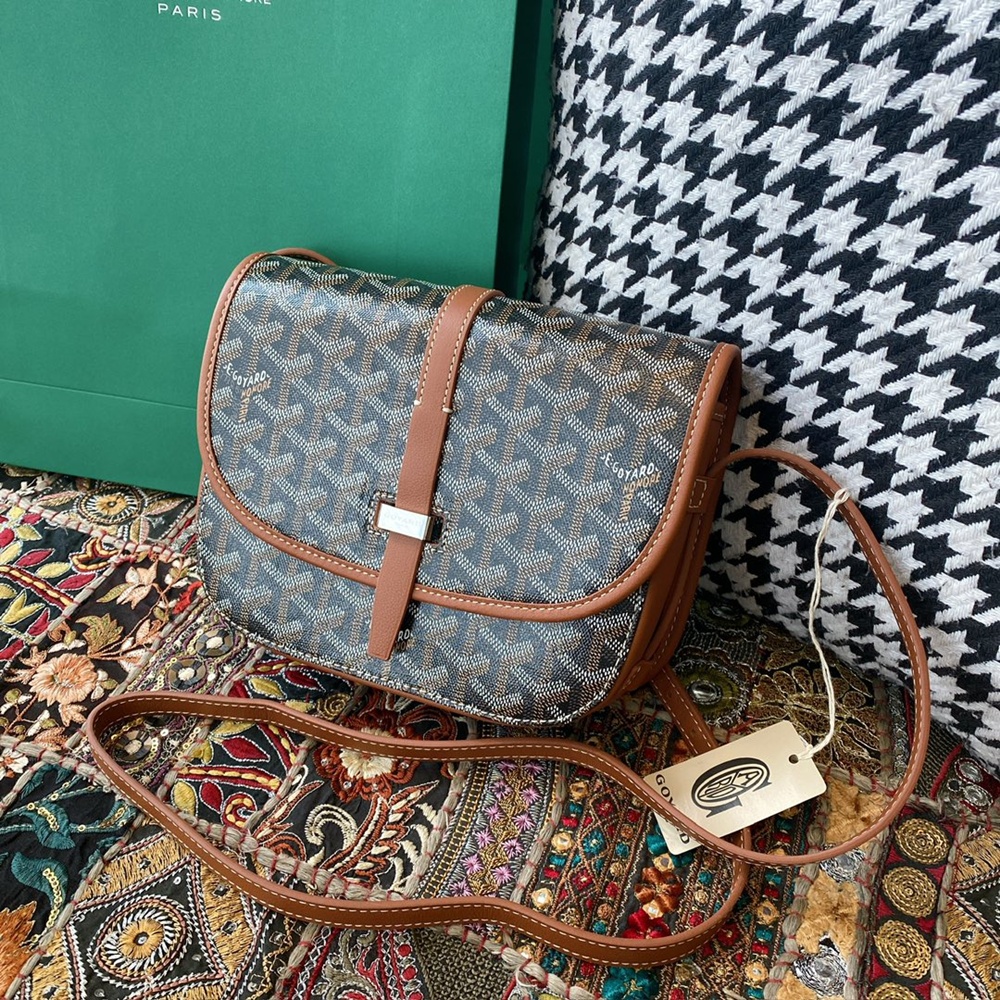 [고야드] Goyard - Belvedere PM Bag Maison Goyard 고야드 벨베데르 백 pm 22cm mm 28cm