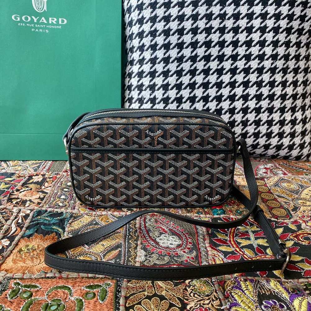 [고야드] Goyard - 고야드 카페르 카메라 크로스 백 Goyard Cap Vert Camera Crossbody Bag 23cm x 13cm x 8cm