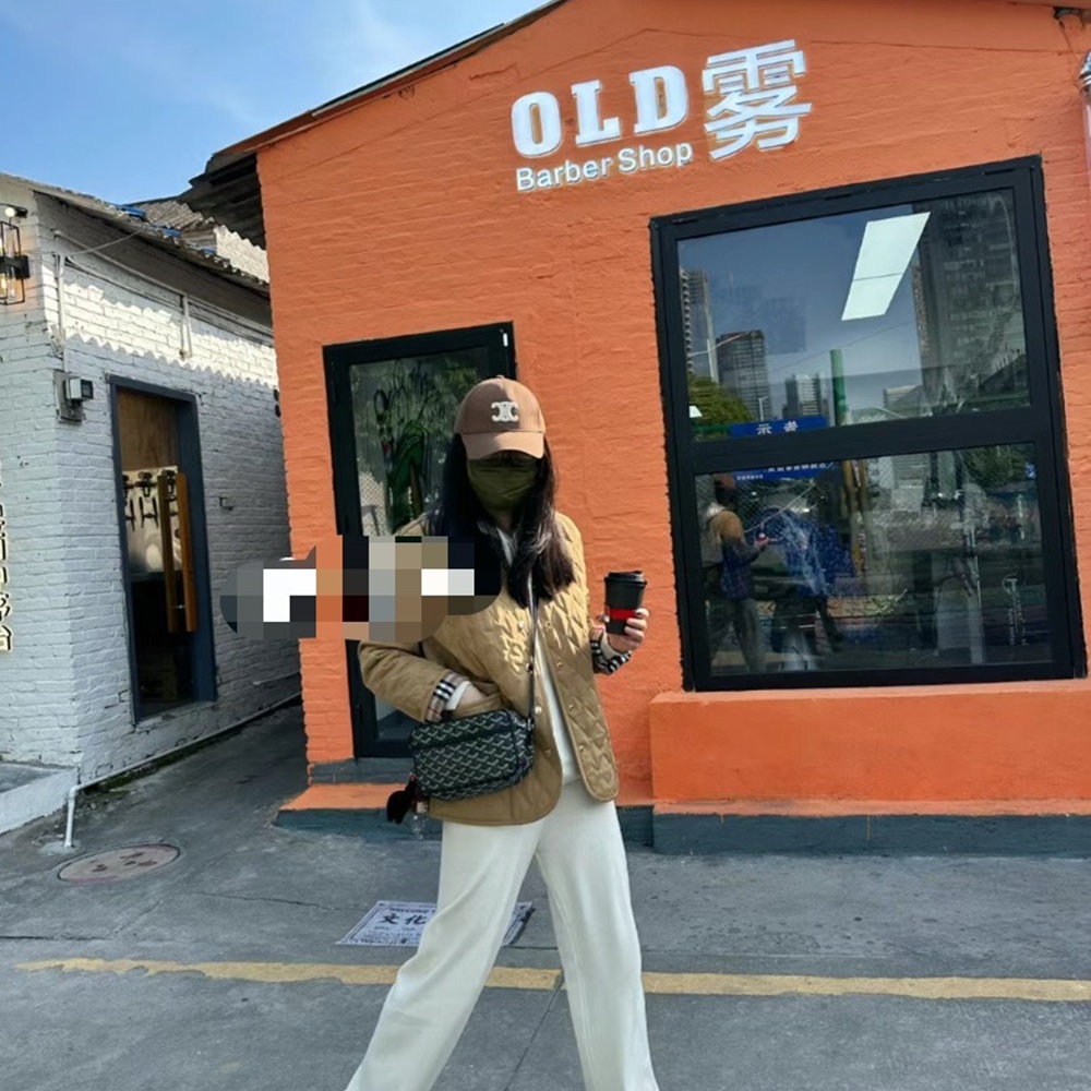 [고야드] Goyard - 고야드 카페르 카메라 크로스 백 Goyard Cap Vert Camera Crossbody Bag 23cm x 13cm x 8cm