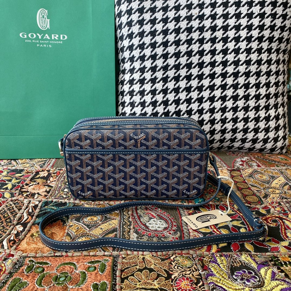 [고야드] Goyard - 고야드 카페르 카메라 크로스 백 Goyard Cap Vert Camera Crossbody Bag 23cm x 13cm x 8cm