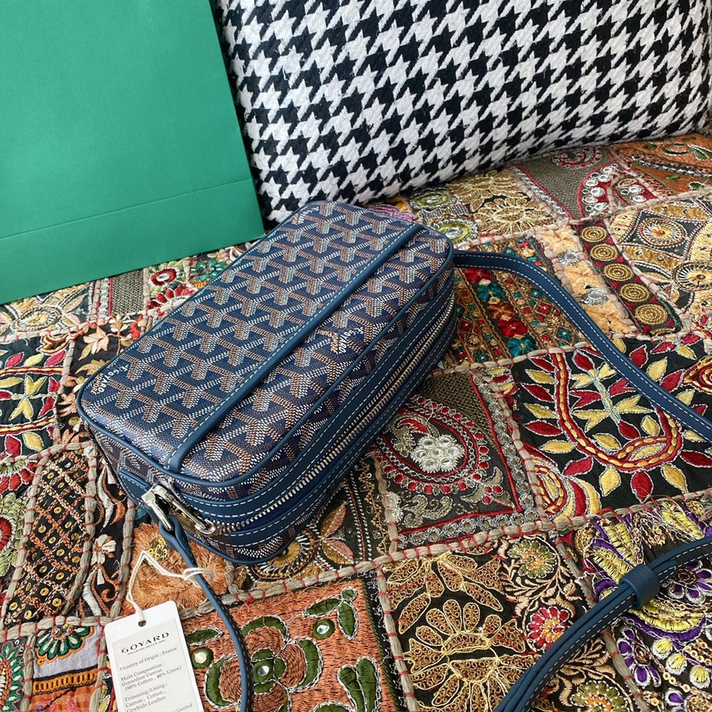 [고야드] Goyard - 고야드 카페르 카메라 크로스 백 Goyard Cap Vert Camera Crossbody Bag 23cm x 13cm x 8cm