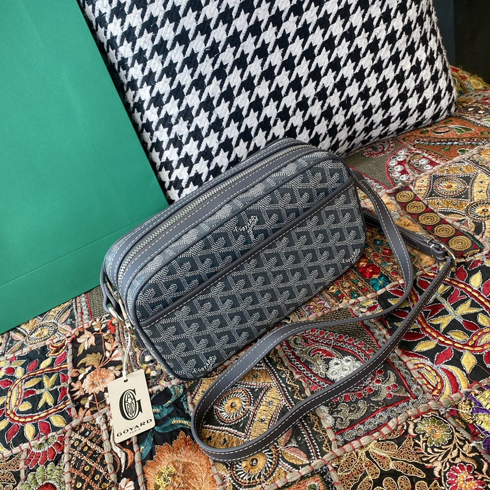 [고야드] Goyard - 고야드 카페르 카메라 크로스 백 Goyard Cap Vert Camera Crossbody Bag 23cm x 13cm x 8cm