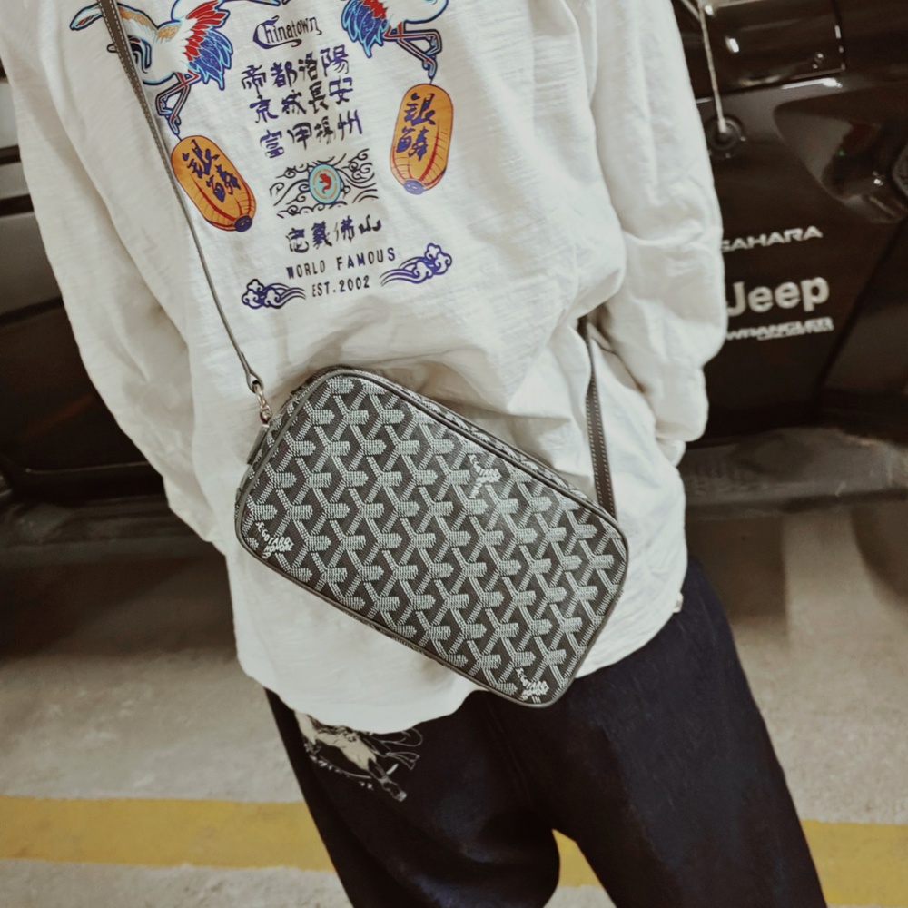[고야드] Goyard - 고야드 카페르 카메라 크로스 백 Goyard Cap Vert Camera Crossbody Bag 23cm x 13cm x 8cm