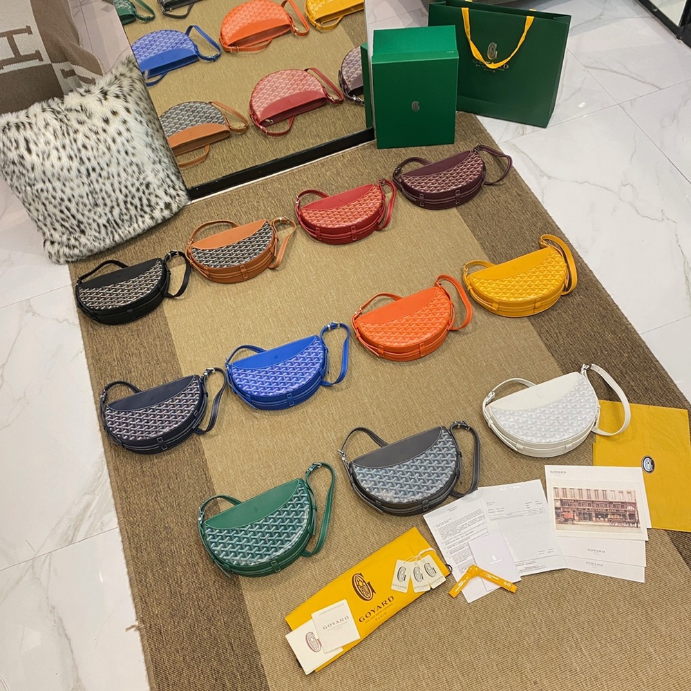 [고야드] 칼라 별 Goyard – 고야드 히론델 크로스 숄더백 Goyard Hirondelle 25x17x6cm