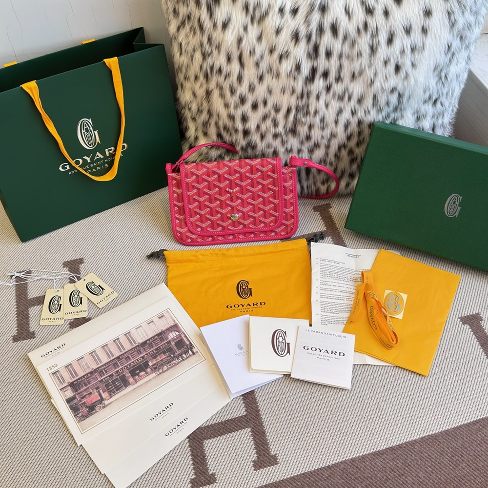 [고야드] Goyard - 고야드 plumet 플뤼메 클러치 지갑 14x2.5x20.5 cm