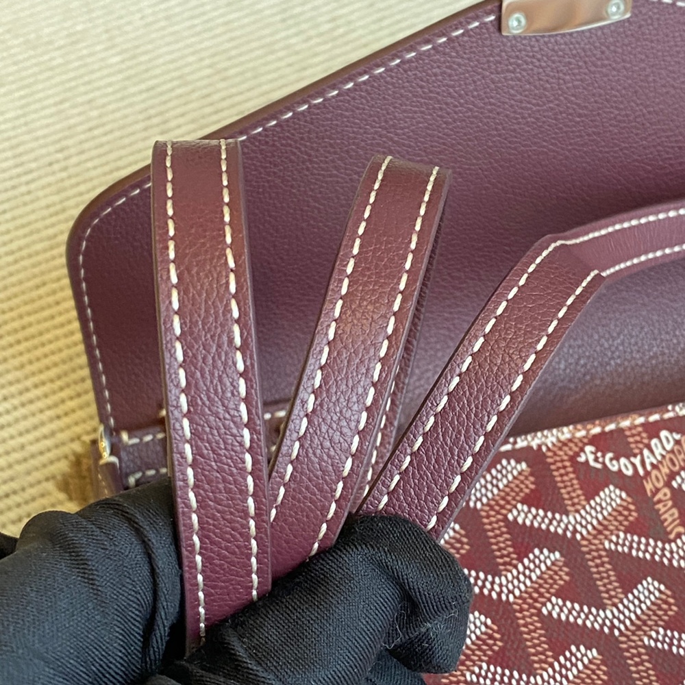 [고야드] Goyard - 고야드 시프르 파우치 지갑 Goyard Goyardine Chypre Wallet Pouch 21x4x16cm