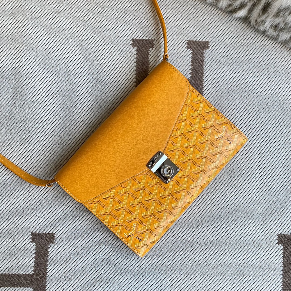 [고야드] Goyard - 고야드 시프르 파우치 지갑 Goyard Goyardine Chypre Wallet Pouch 21x4x16cm