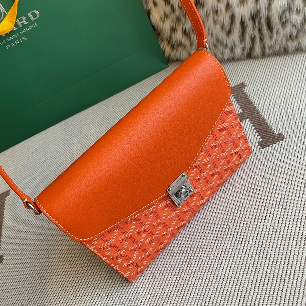 [고야드] Goyard - 고야드 시프르 파우치 지갑 Goyard Goyardine Chypre Wallet Pouch 21x4x16cm