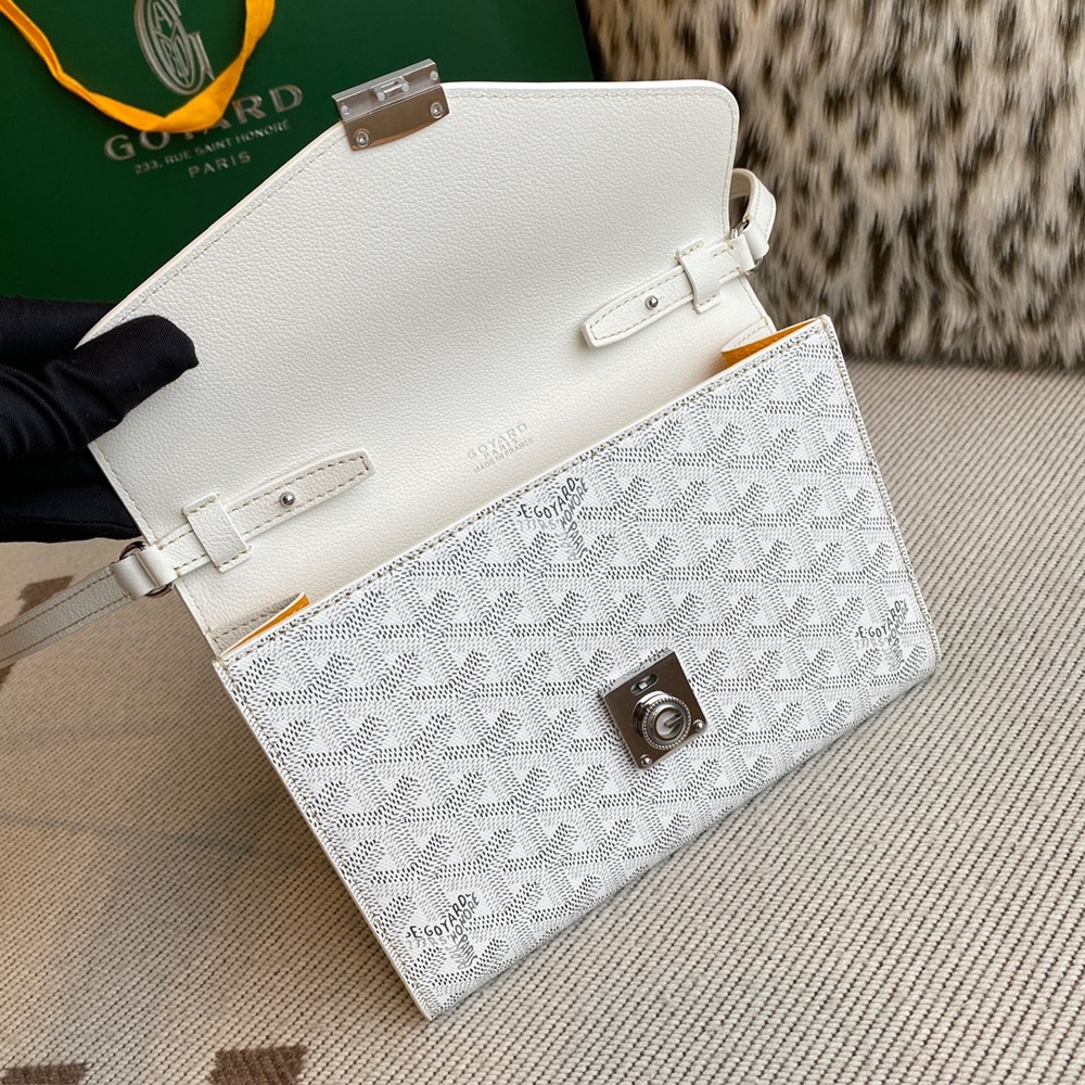 [고야드] Goyard - 고야드 시프르 파우치 지갑 Goyard Goyardine Chypre Wallet Pouch 21x4x16cm
