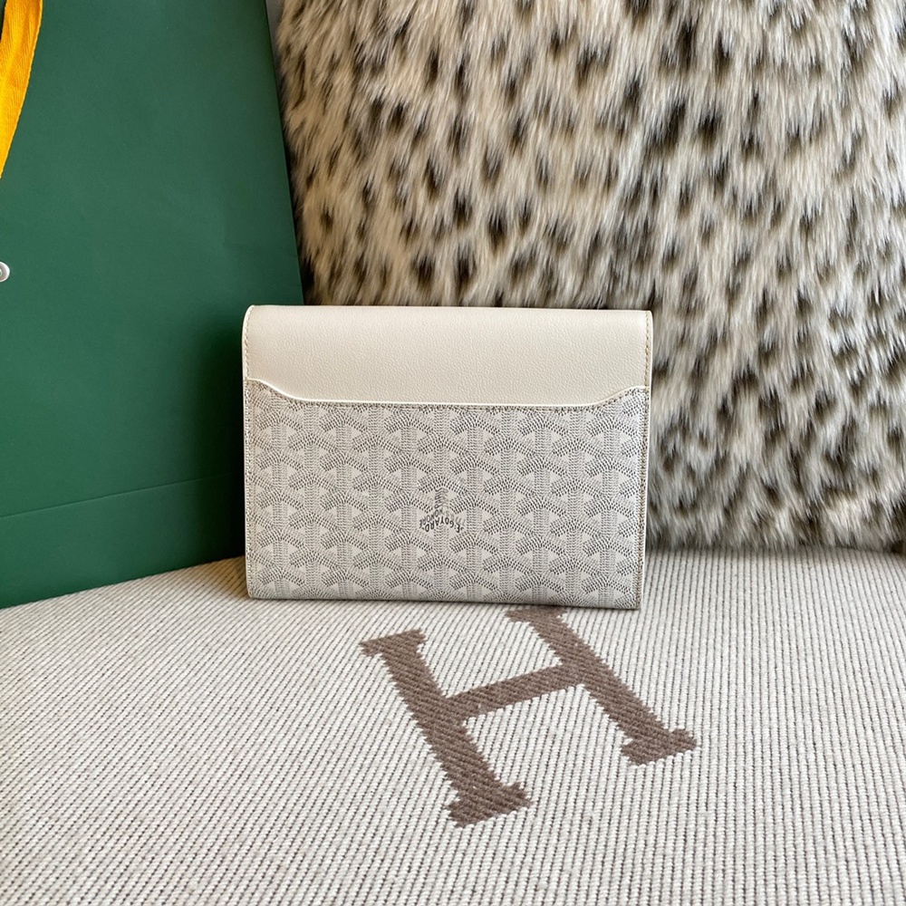 [고야드] Goyard - 고야드 시프르 파우치 지갑 Goyard Goyardine Chypre Wallet Pouch 21x4x16cm