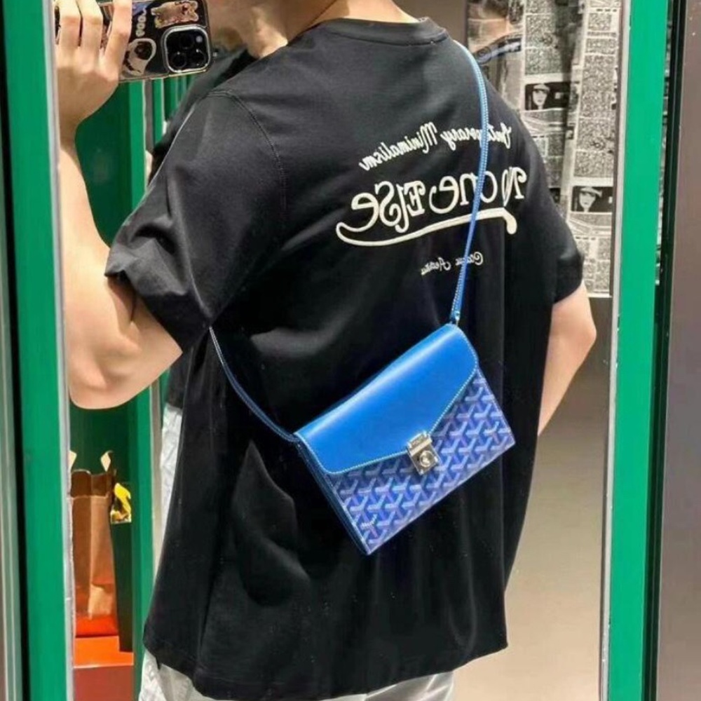 [고야드] Goyard - 고야드 시프르 파우치 지갑 Goyard Goyardine Chypre Wallet Pouch 21x4x16cm