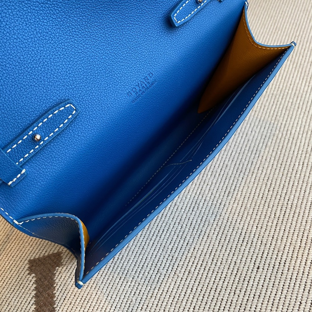 [고야드] Goyard - 고야드 시프르 파우치 지갑 Goyard Goyardine Chypre Wallet Pouch 21x4x16cm