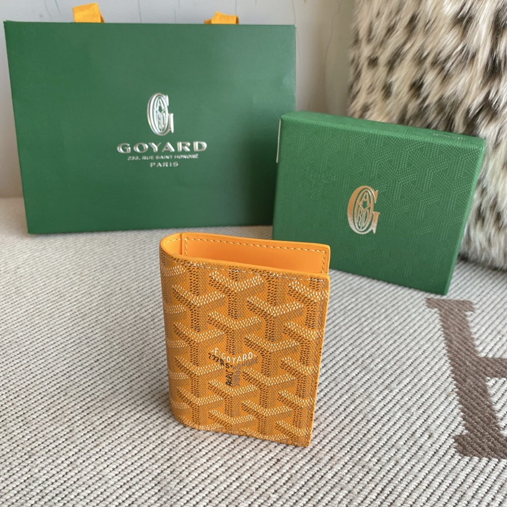 [고야드] Goyard - 고야드 지갑 카드명함 생마크 Goyard CARD HOLDER Goyardine 10.5×8×2cm