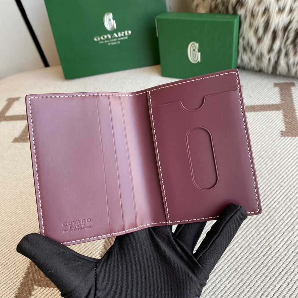 [고야드] Goyard - 고야드 지갑 카드명함 생마크 Goyard CARD HOLDER Goyardine 10.5×8×2cm