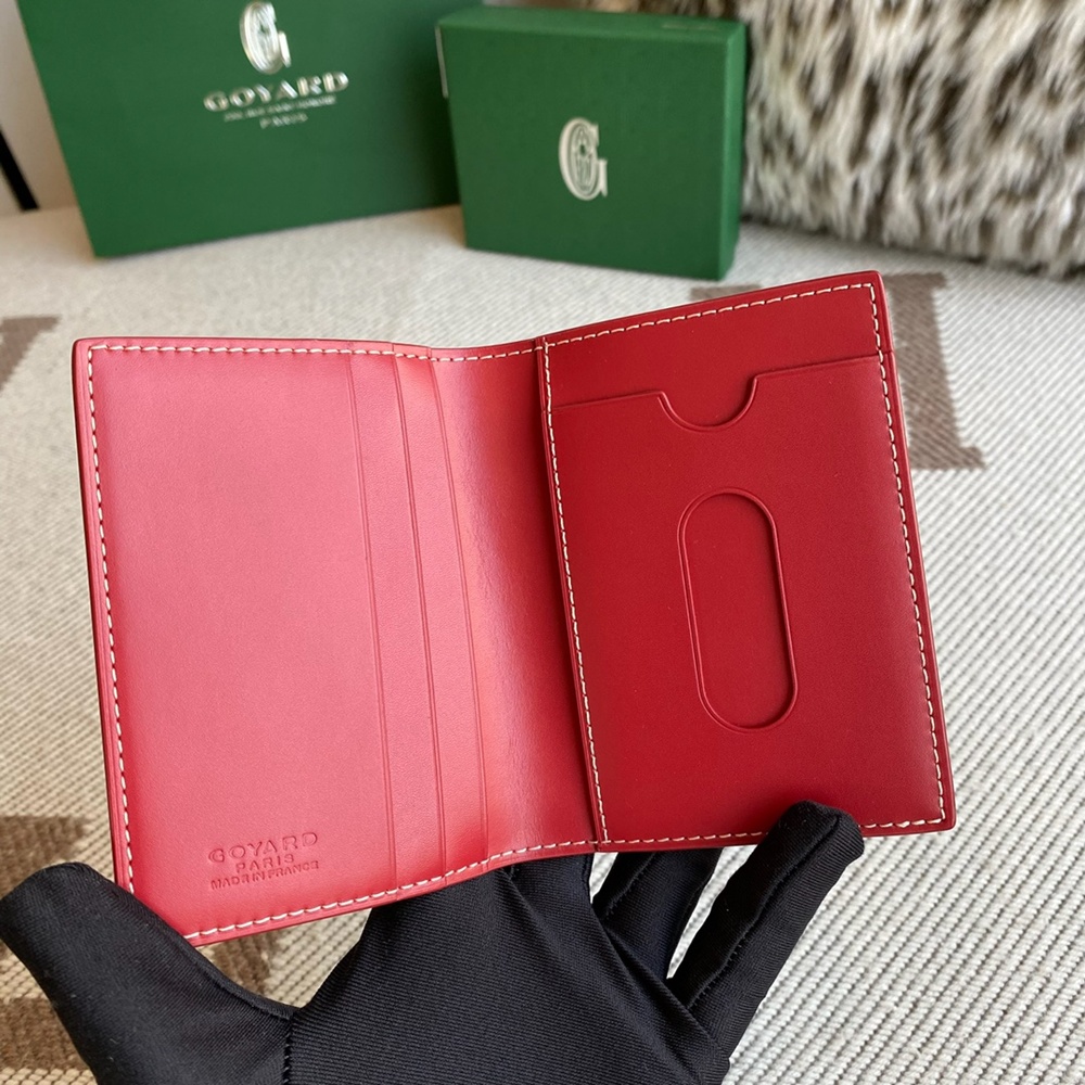 [고야드] Goyard - 고야드 지갑 카드명함 생마크 Goyard CARD HOLDER Goyardine 10.5×8×2cm
