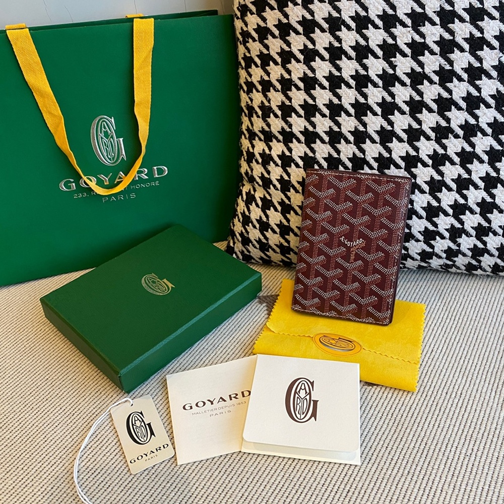 [고야드] Goyard - 고야드 지갑 카드명함 생마크 Goyard CARD HOLDER Goyardine 14.5x10x1.5cm
