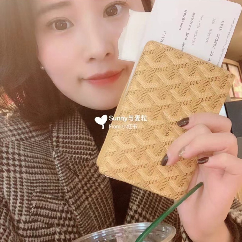 [고야드] Goyard - 고야드 지갑 카드명함 생마크 Goyard CARD HOLDER Goyardine 14.5x10x1.5cm