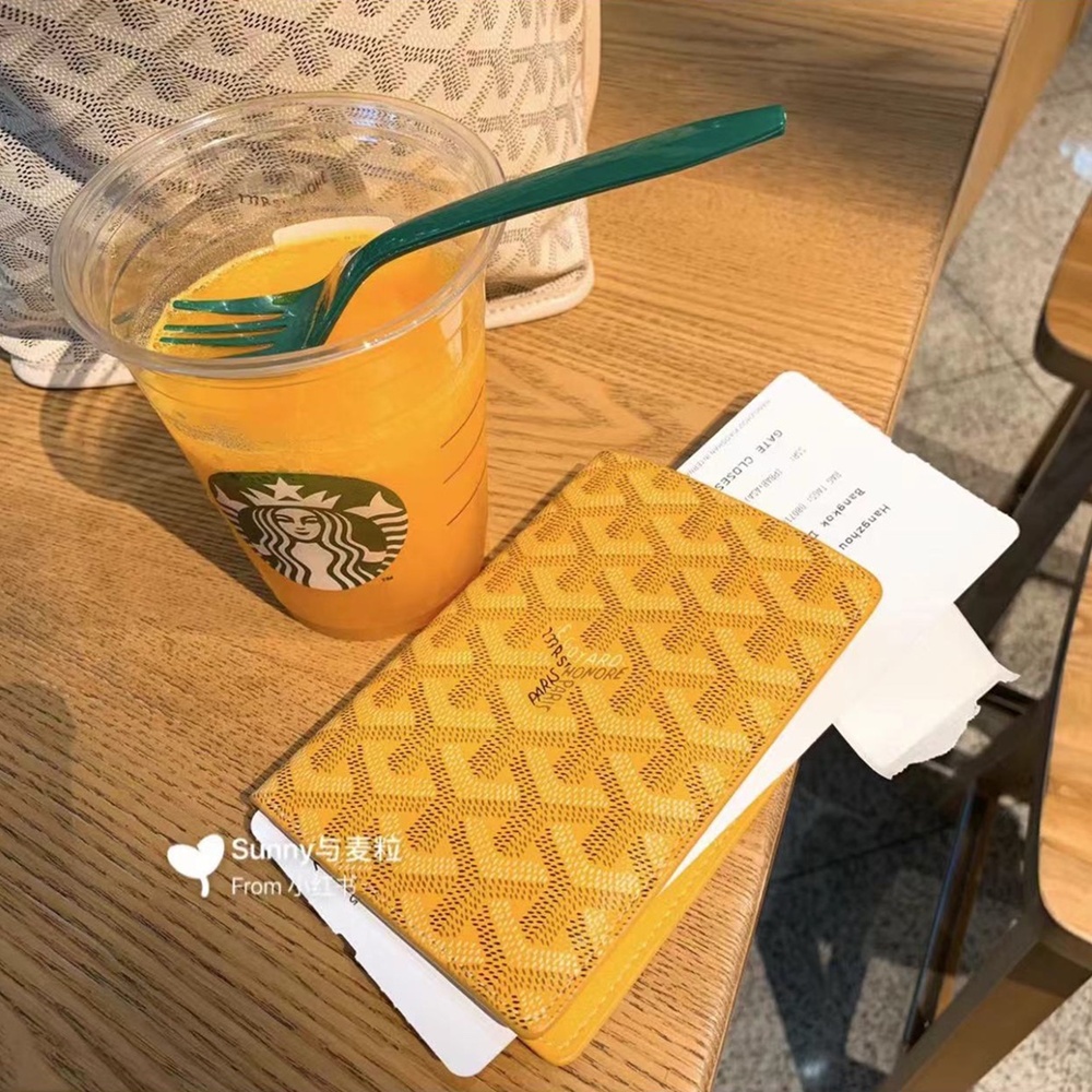 [고야드] Goyard - 고야드 지갑 카드명함 생마크 Goyard CARD HOLDER Goyardine 14.5x10x1.5cm