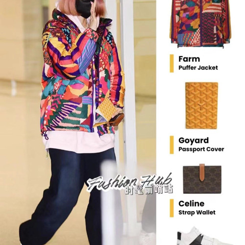 [고야드] Goyard - 고야드 지갑 카드명함 생마크 Goyard CARD HOLDER Goyardine 14.5x10x1.5cm