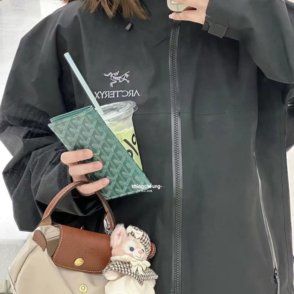 [고야드] Goyard - 고야드 지갑 카드명함 생마크 Goyard CARD HOLDER Goyardine 14.5x10x1.5cm