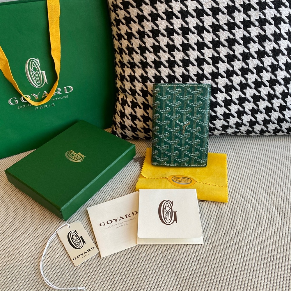 [고야드] Goyard - 고야드 지갑 카드명함 생마크 Goyard CARD HOLDER Goyardine 14.5x10x1.5cm